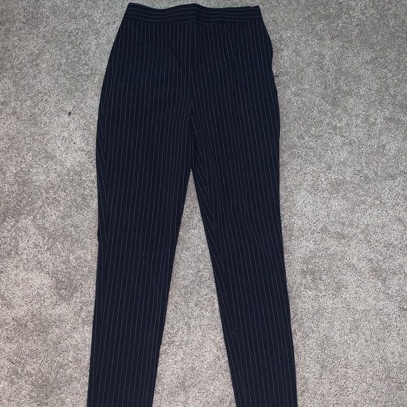 Forever 21 High Waisted Striped Pants - Picture 1 of 3